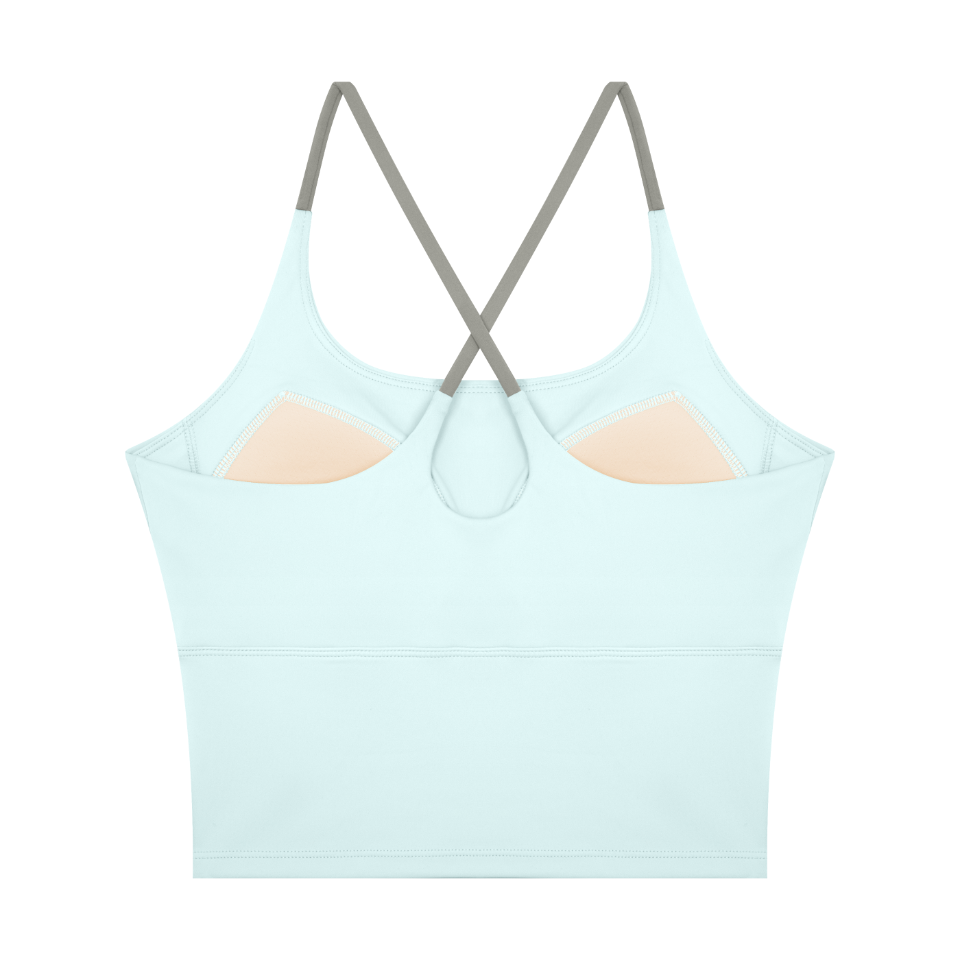 Women’s Color Block Yoga Tank Top – Cropped Workout & Gym Top