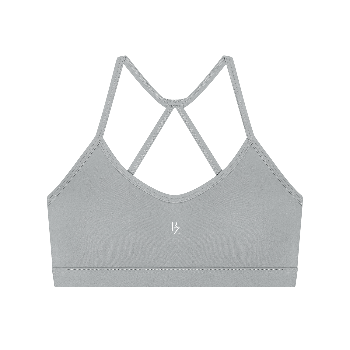 Women’s Sculpting Yoga Sports Bra – Fitted Workout Crop Top