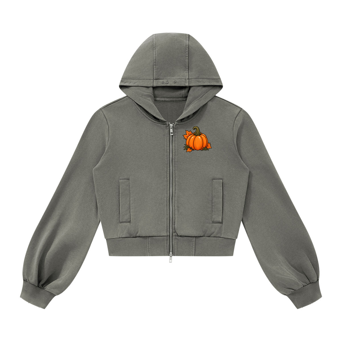 Women’s Vintage Wash Full Zip Hoodie