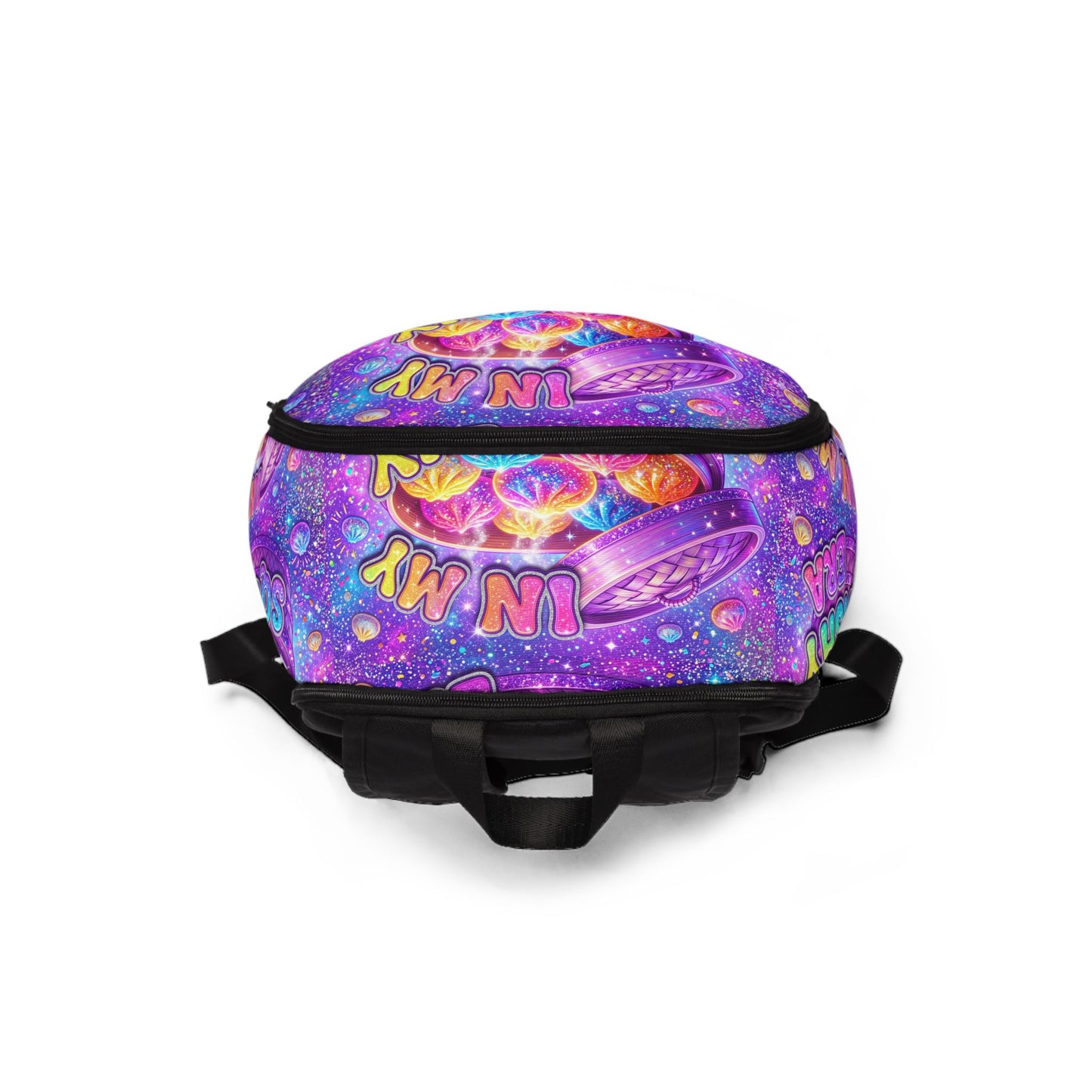 Squishy Era Backpack — 'In My Squishy Era' Colorful Galaxy Print