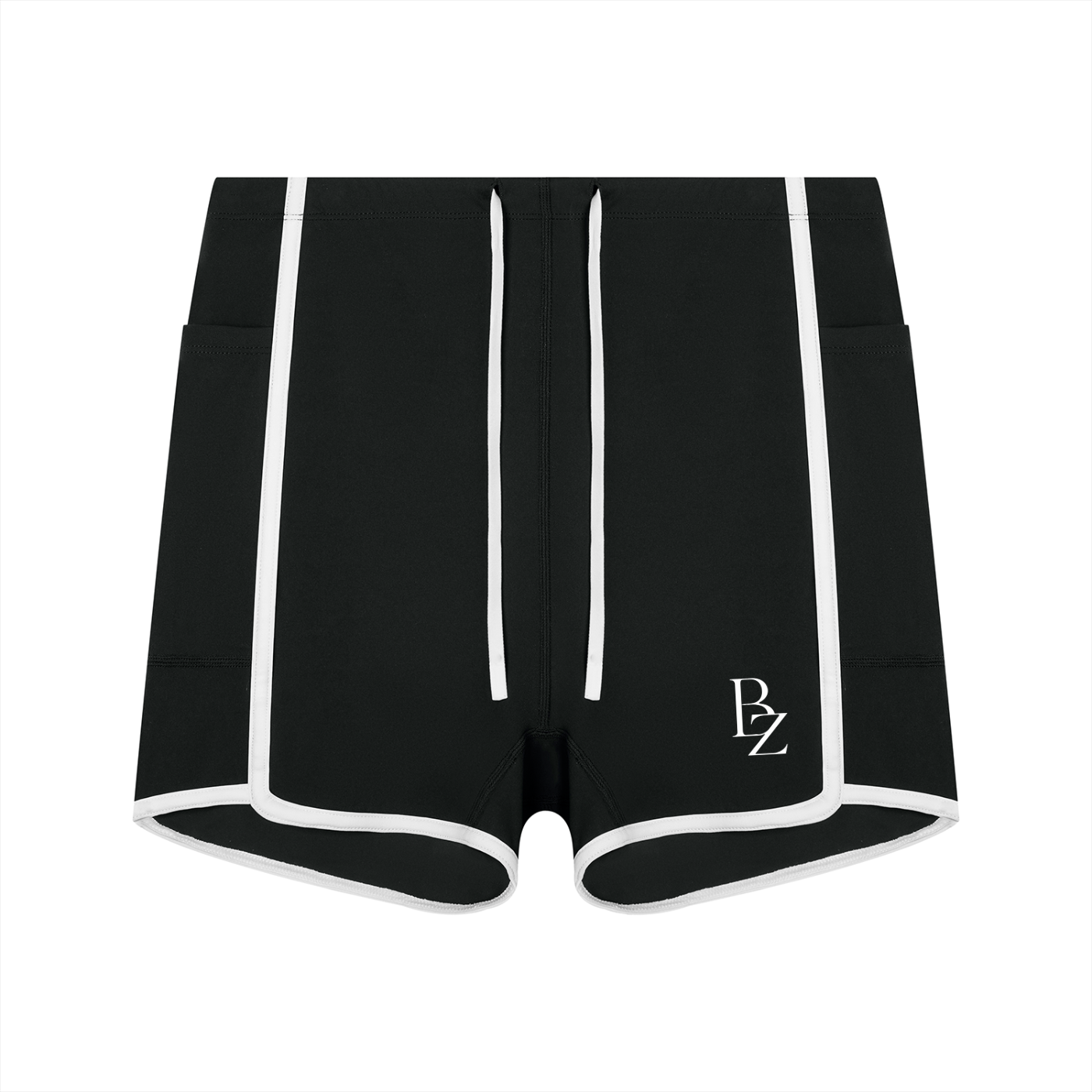 Women’s High-Waisted Color Block Yoga Shorts – Sculpting Workout Shorts