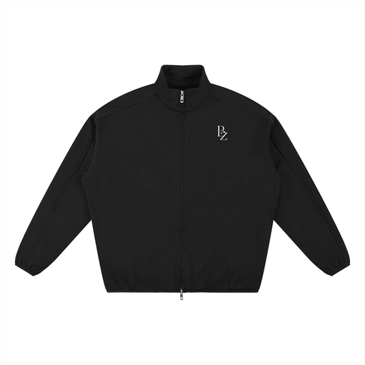 BZ Essential 445 GSM Heavyweight Stand Collar Jacket | Unisex Zip-Up