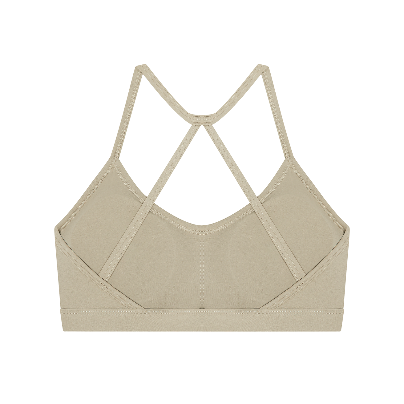Women’s Sculpting Yoga Sports Bra – Fitted Workout Crop Top