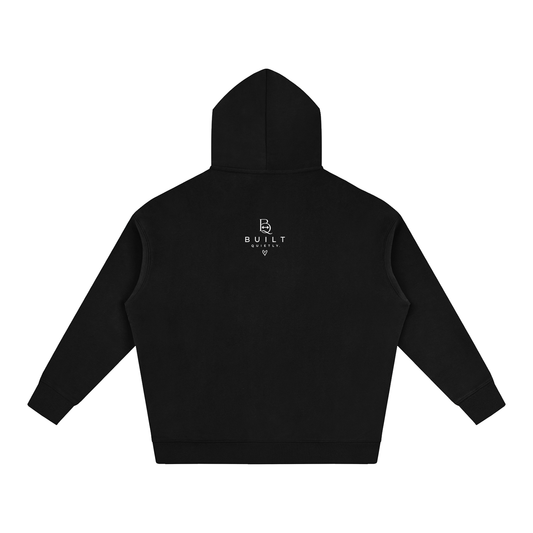 Unisex Oversized Fleece Hoodie – Heavyweight Gym Pump Cover