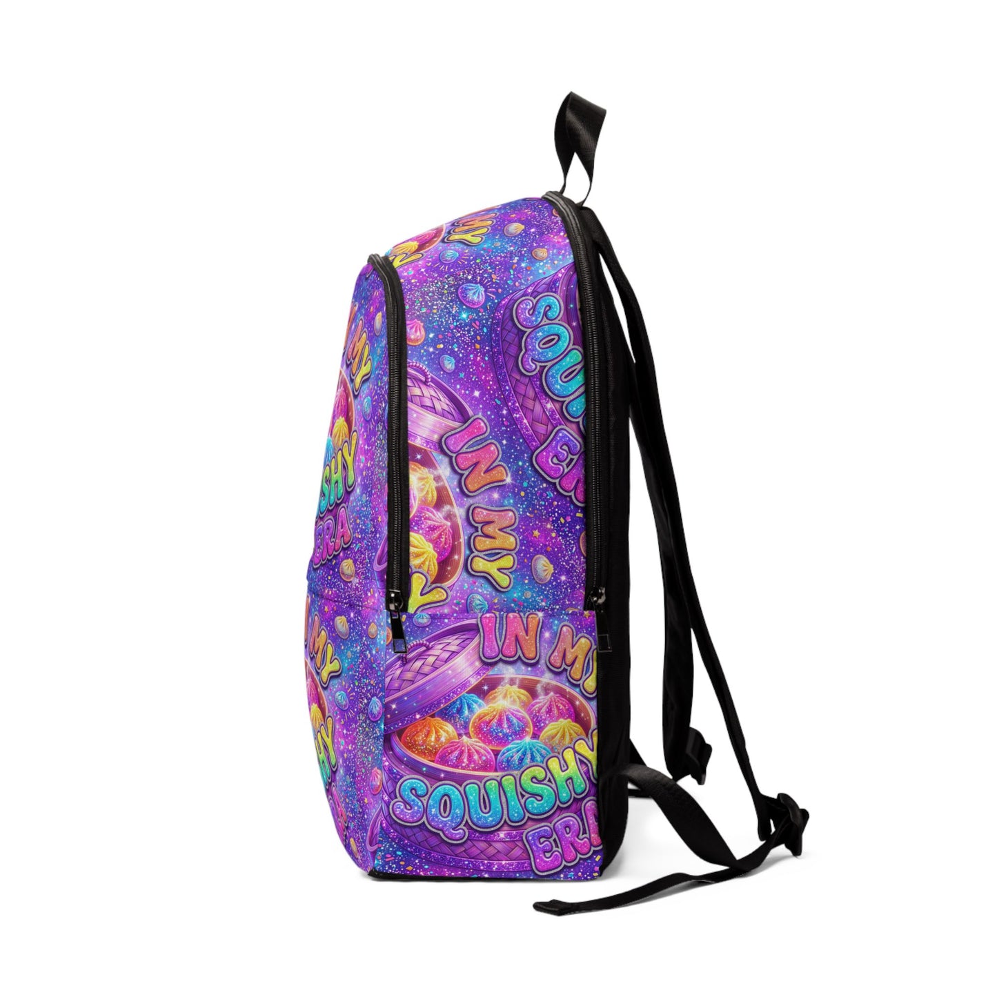 Squishy Era Backpack — 'In My Squishy Era' Colorful Galaxy Print