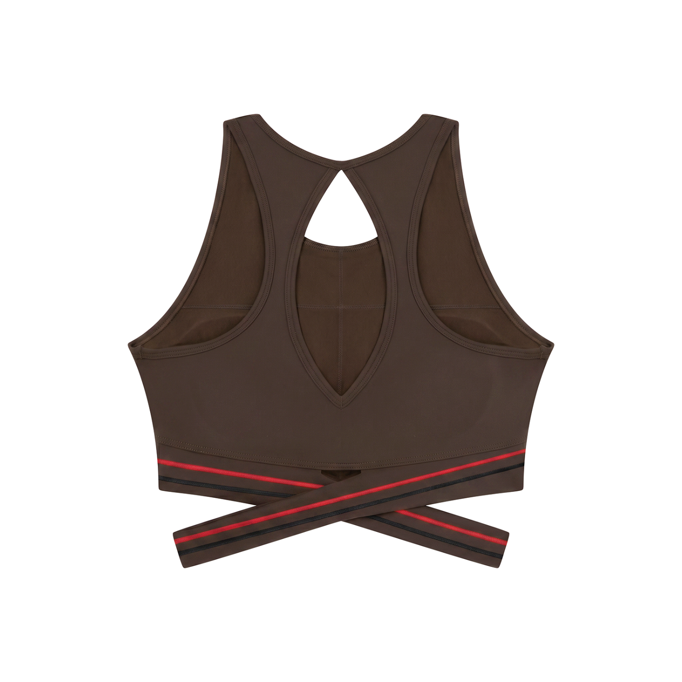 Women’s Criss-Cross Sports Bra – Backless Yoga & Workout Crop Top