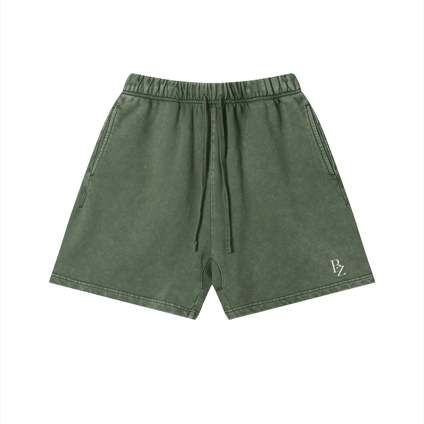 Unisex Vintage Wash Cotton Shorts