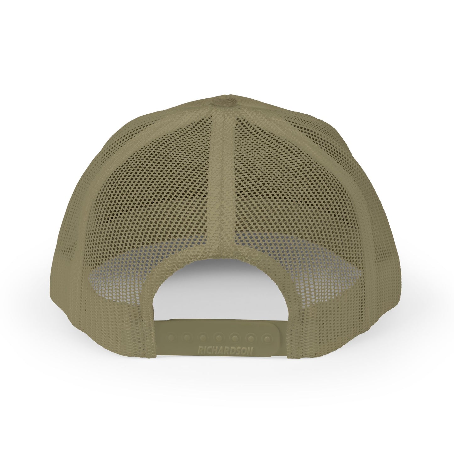 Embroidered 'BZ' Snapback Trucker Cap — Black Front White Mesh Hat