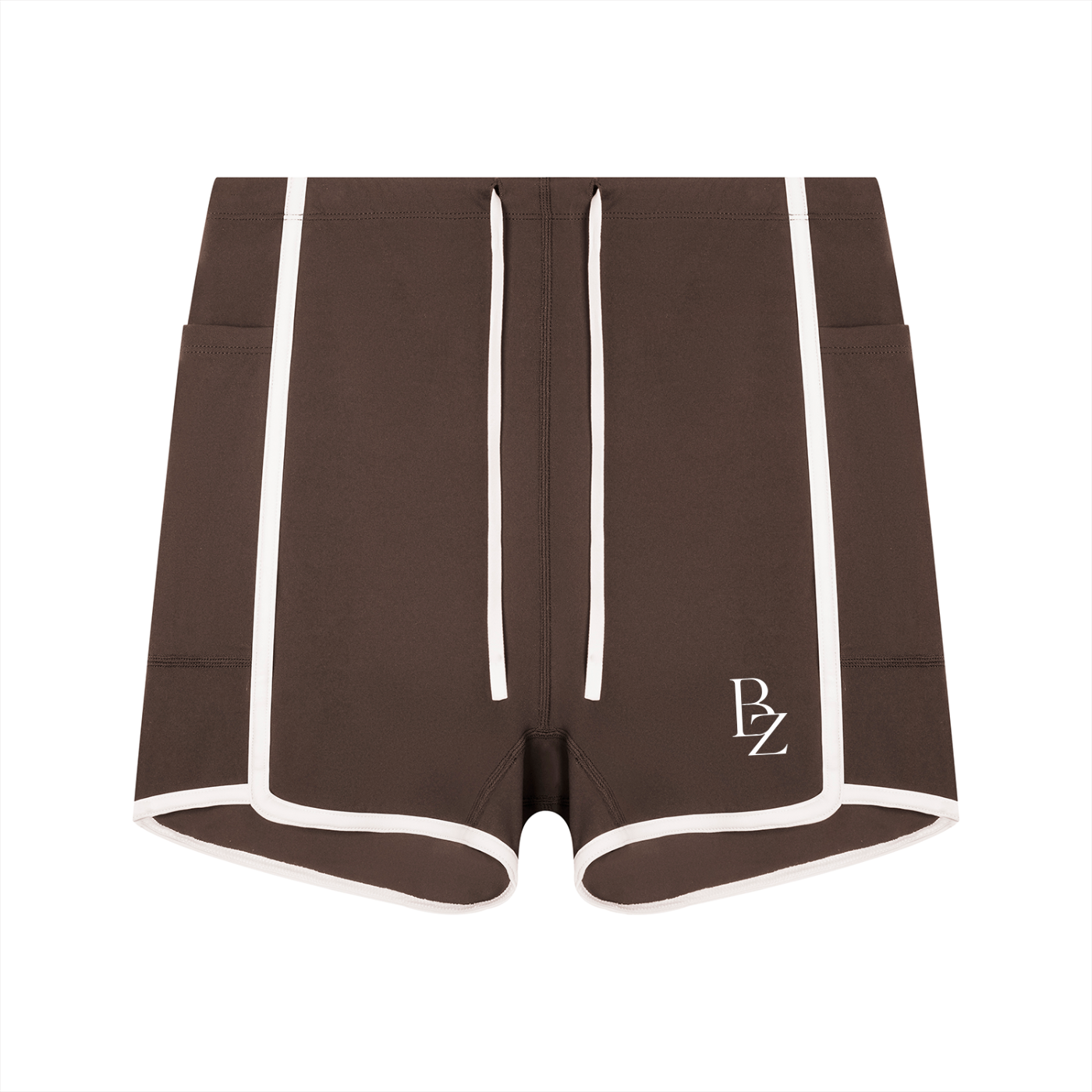 Women’s High-Waisted Color Block Yoga Shorts – Sculpting Workout Shorts