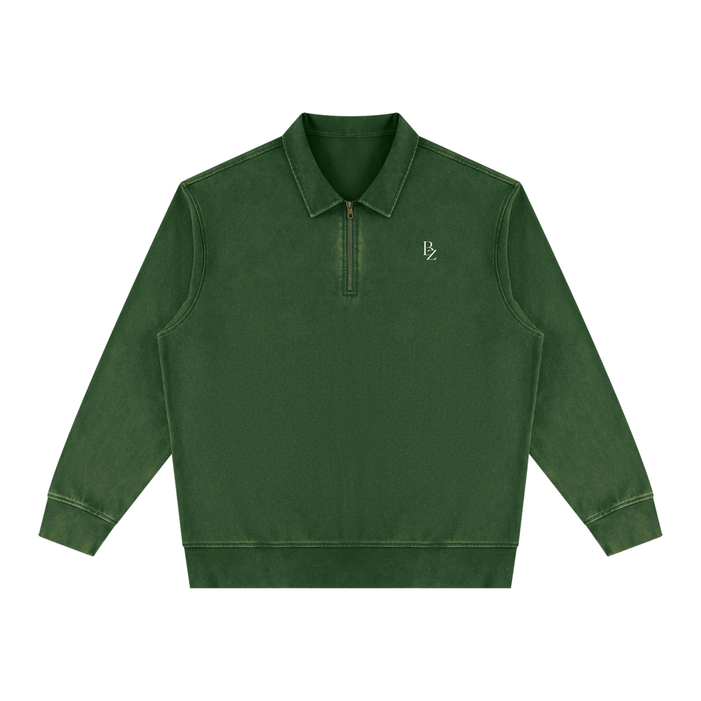 Unisex Vintage Wash Quarter-Zip Sweatshirt