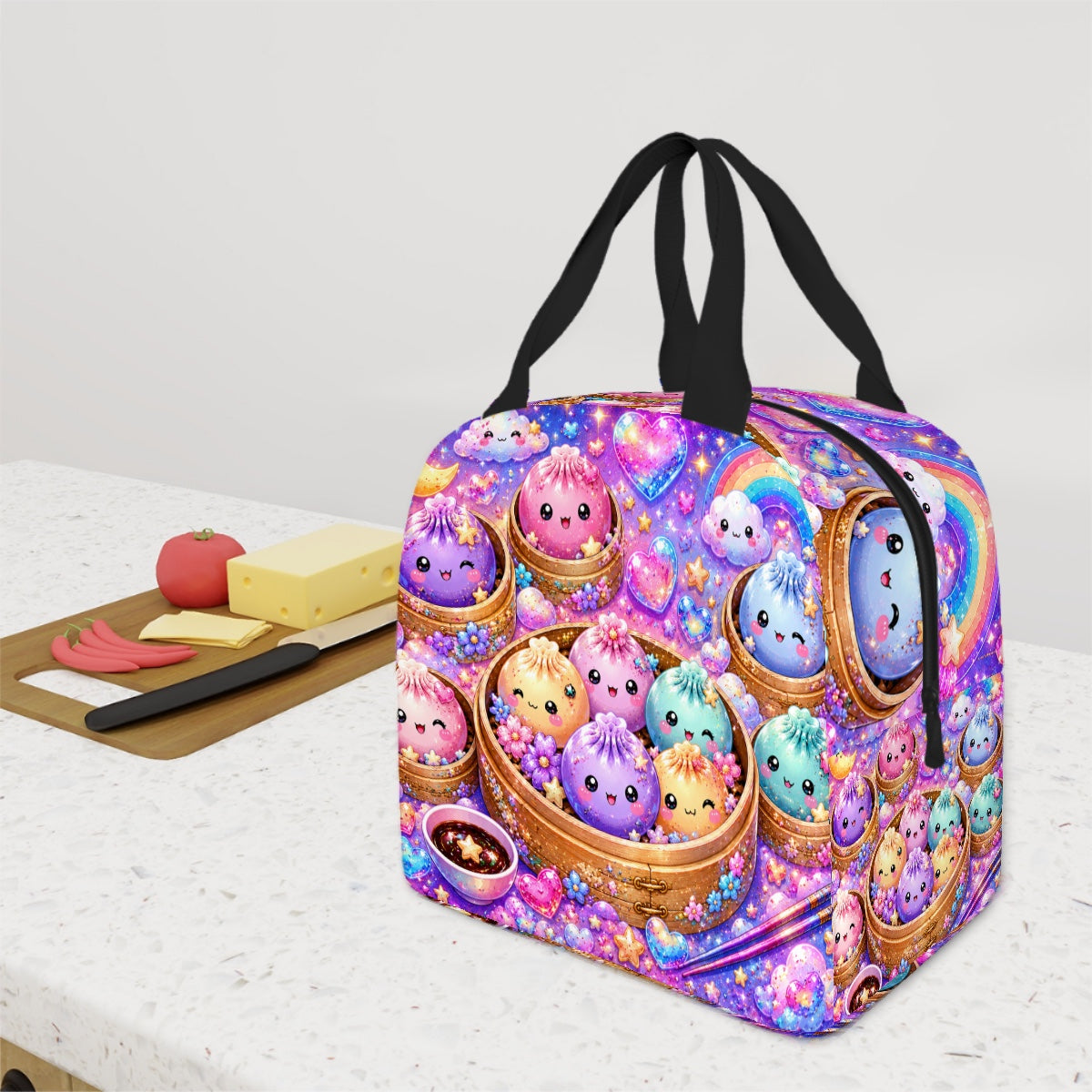 Kawaii Dumpling Kids Lunchbox - Kids Lunchbox for Back to School -