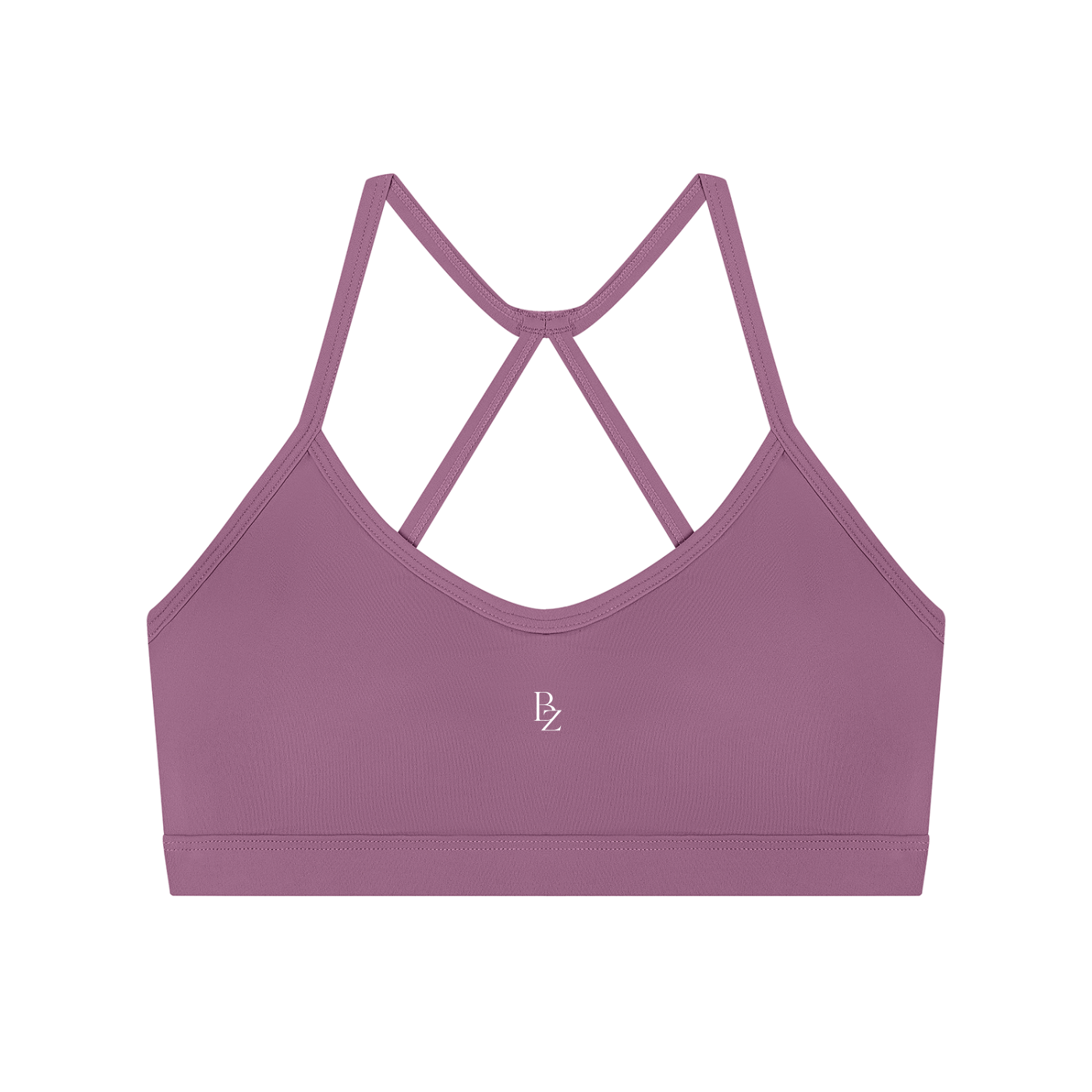 Women’s Sculpting Yoga Sports Bra – Fitted Workout Crop Top