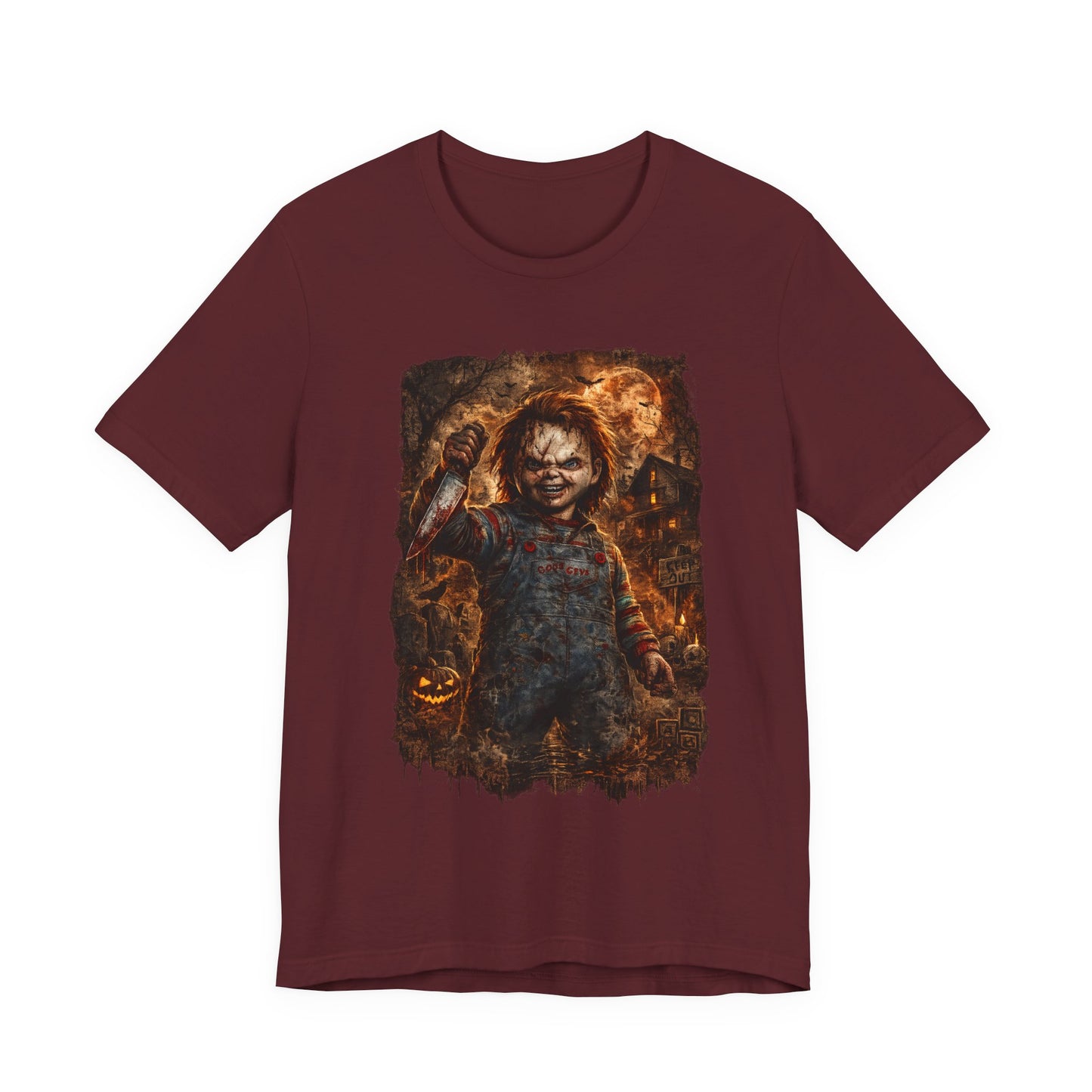 Chucky Horror Movie T-Shirt — Vintage Pumpkin Patch Halloween Tee
