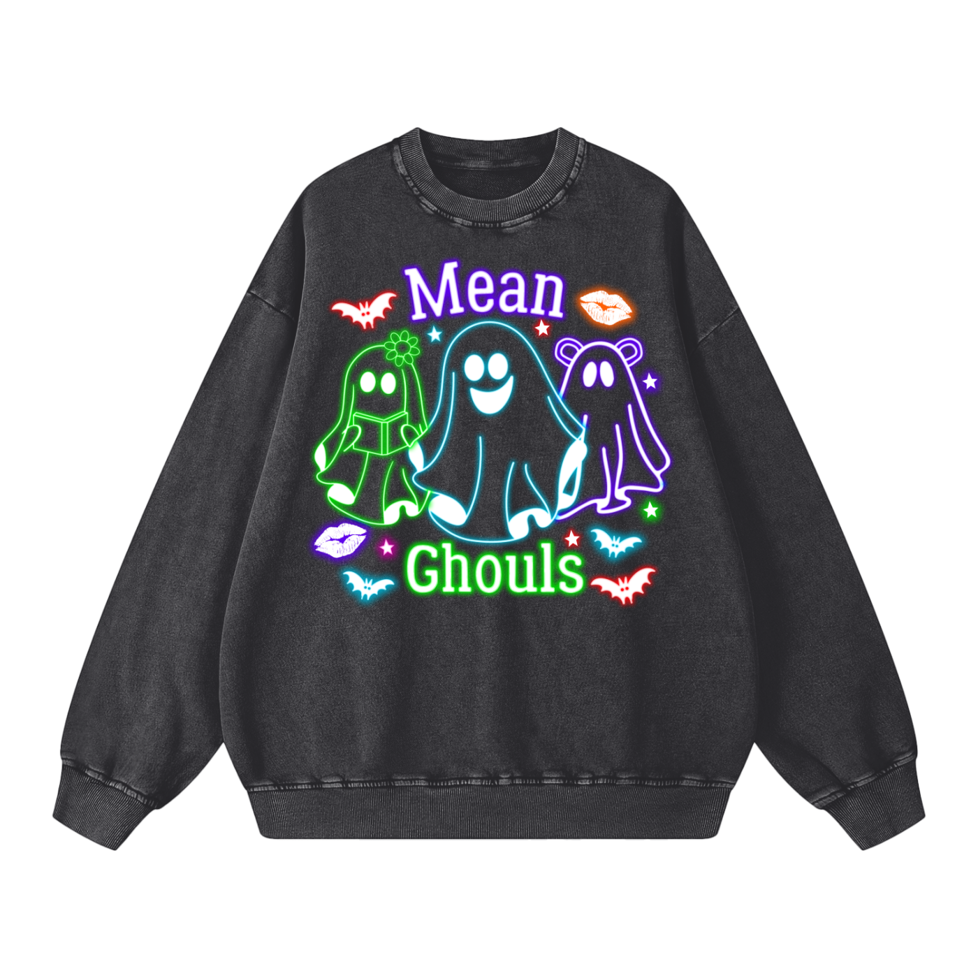 MeanGhouls,Halloweensweater,oversizedsweatshirt
