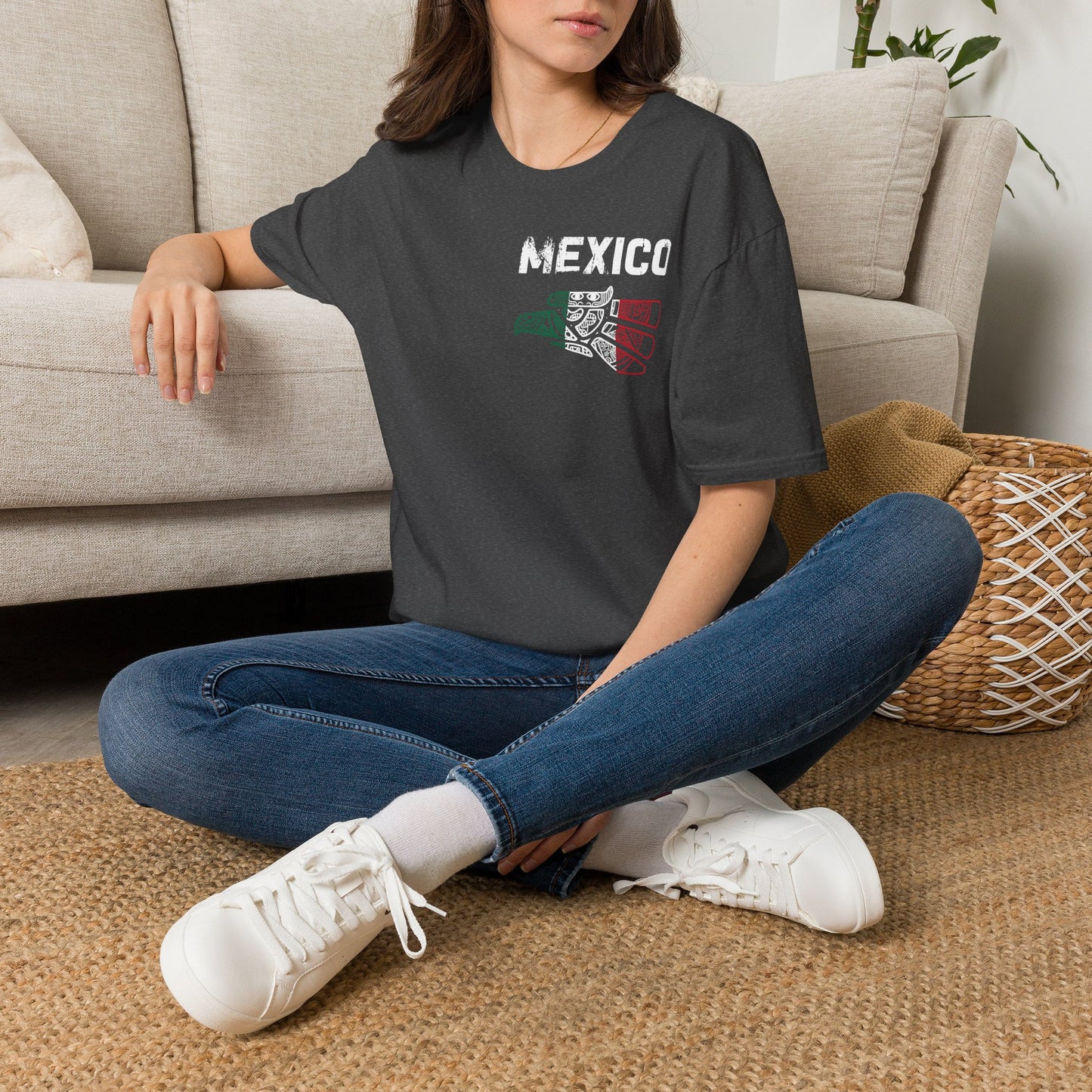 Mexico Pride T-Shirt — Mexican Flag Eagle Graphic Tee