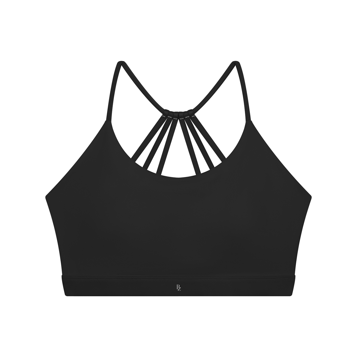 Women’s Color Block U-Neck Sports Bra – Yoga & Workout Crop Top
