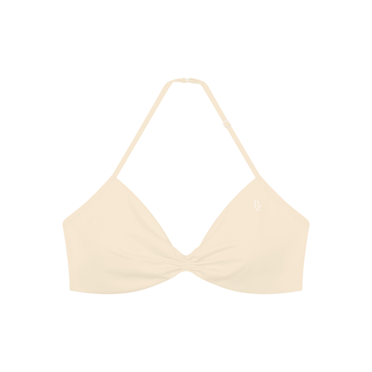 Women’s Ruched Halter Sports Bra – Sculpting Yoga & Workout Crop Top