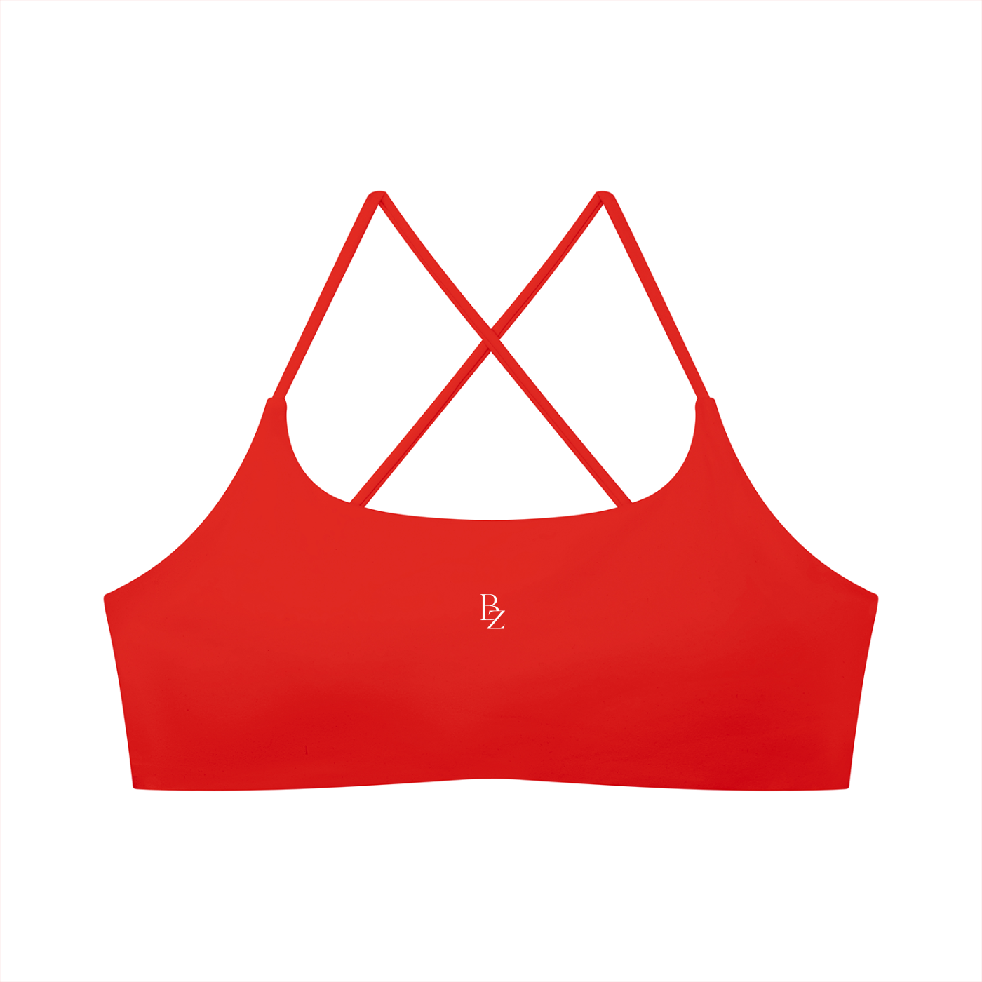 Women’s U-Neck Sports Bra – Cropped Yoga & Workout Top