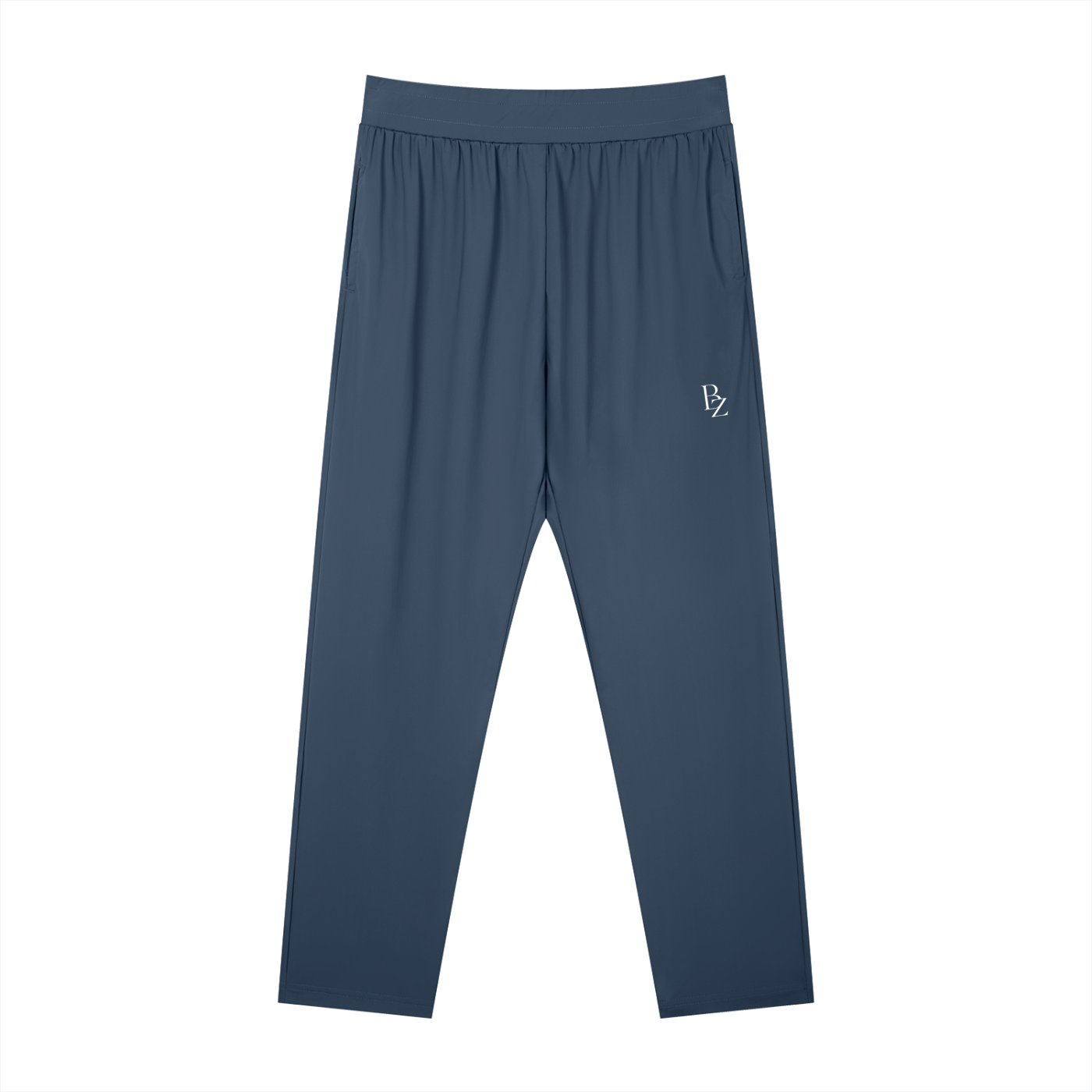 Men's Straight Leg Elastic Waist Pants