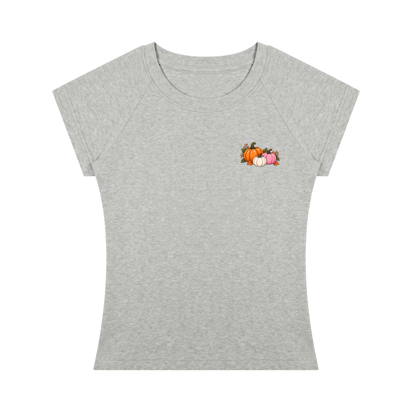 Women’s Slim Fit Raglan T-Shirt | Stretch Cotton Fitted Everyday Tee
