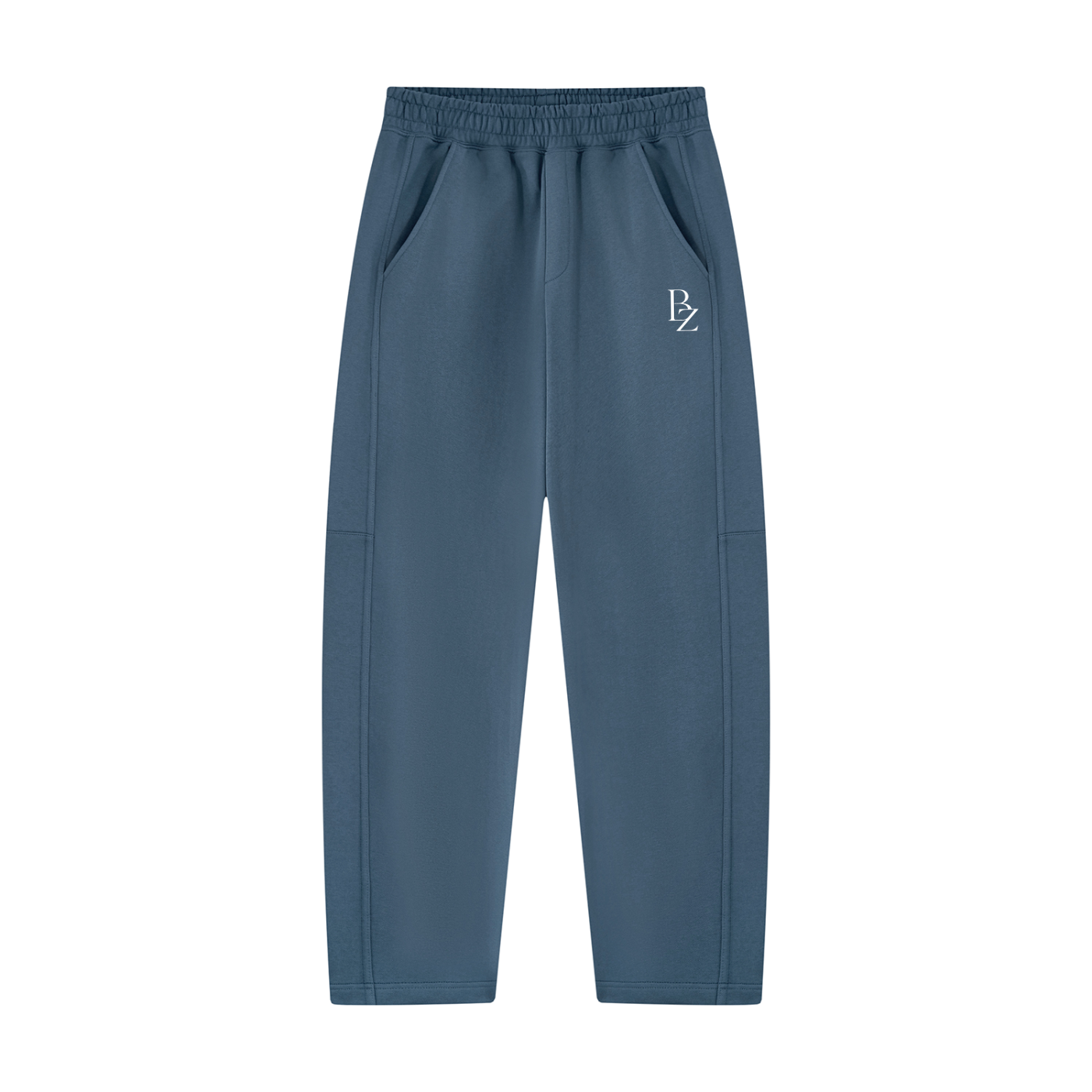 Unisex Tapered Straight Hem Sweatpants