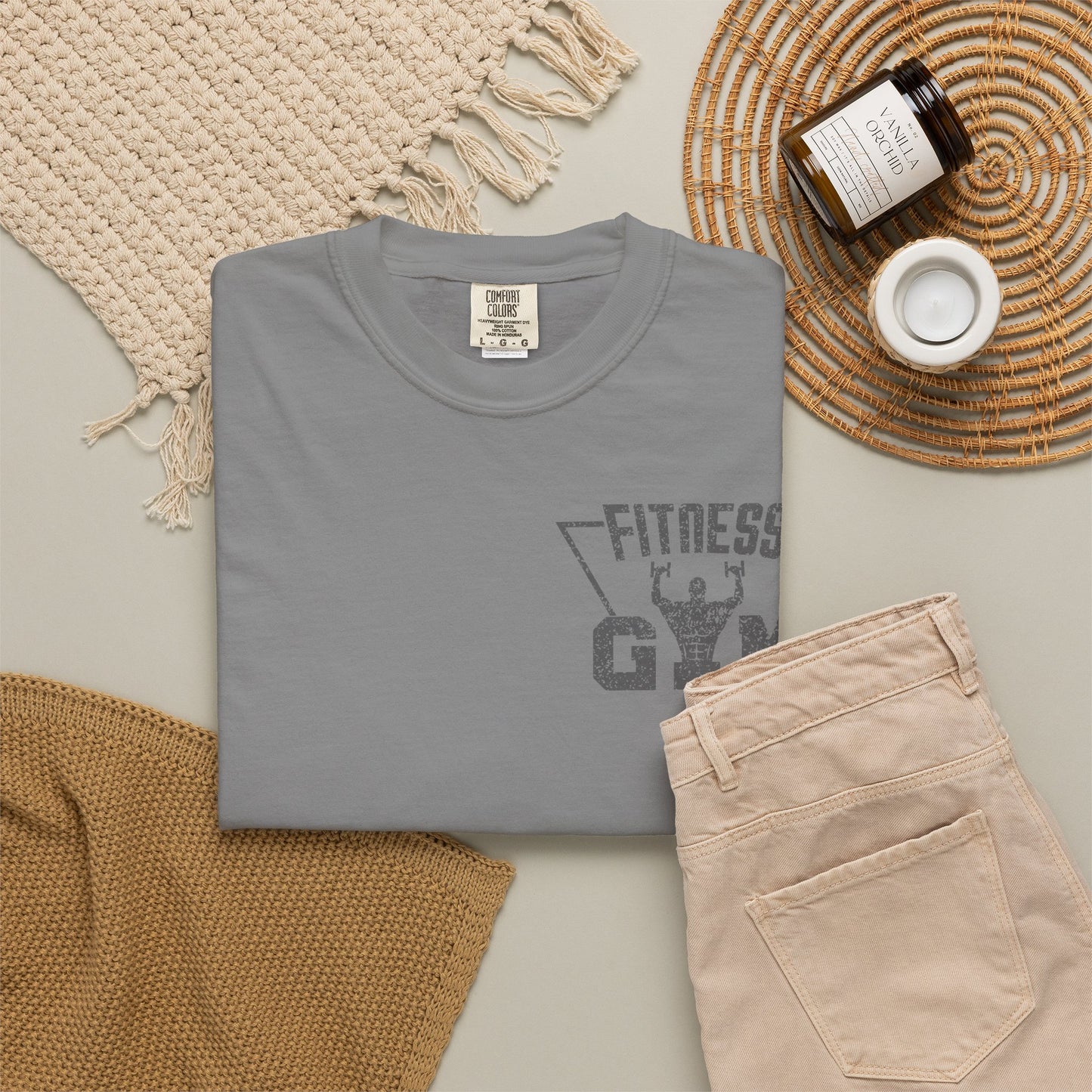 Fitness Gym T-Shirt — "I Would Flex But I Like This Shirt" Gym Tee