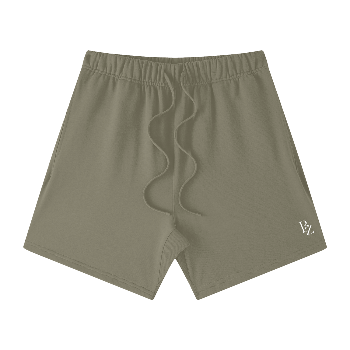 Unisex Earth Tone Loose Fit Cotton Shorts