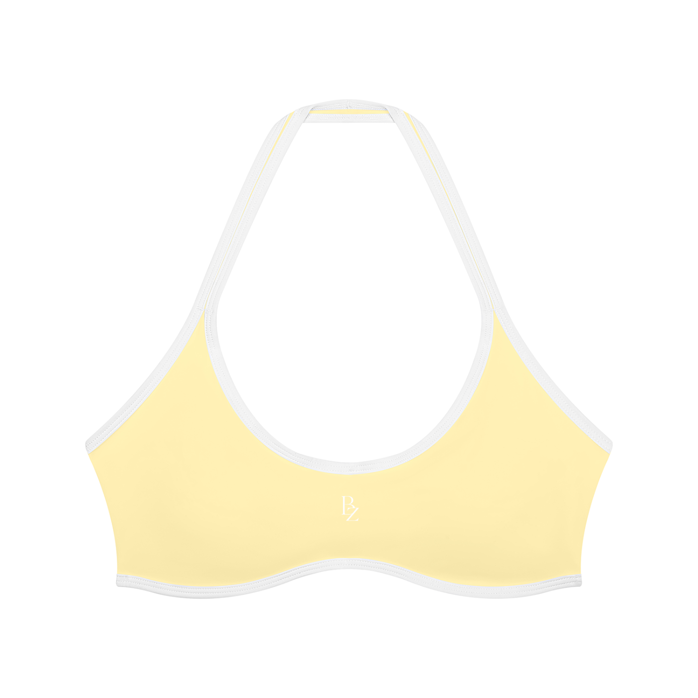 Women’s Halter Color Block Sports Bra – Cropped Yoga & Workout Top