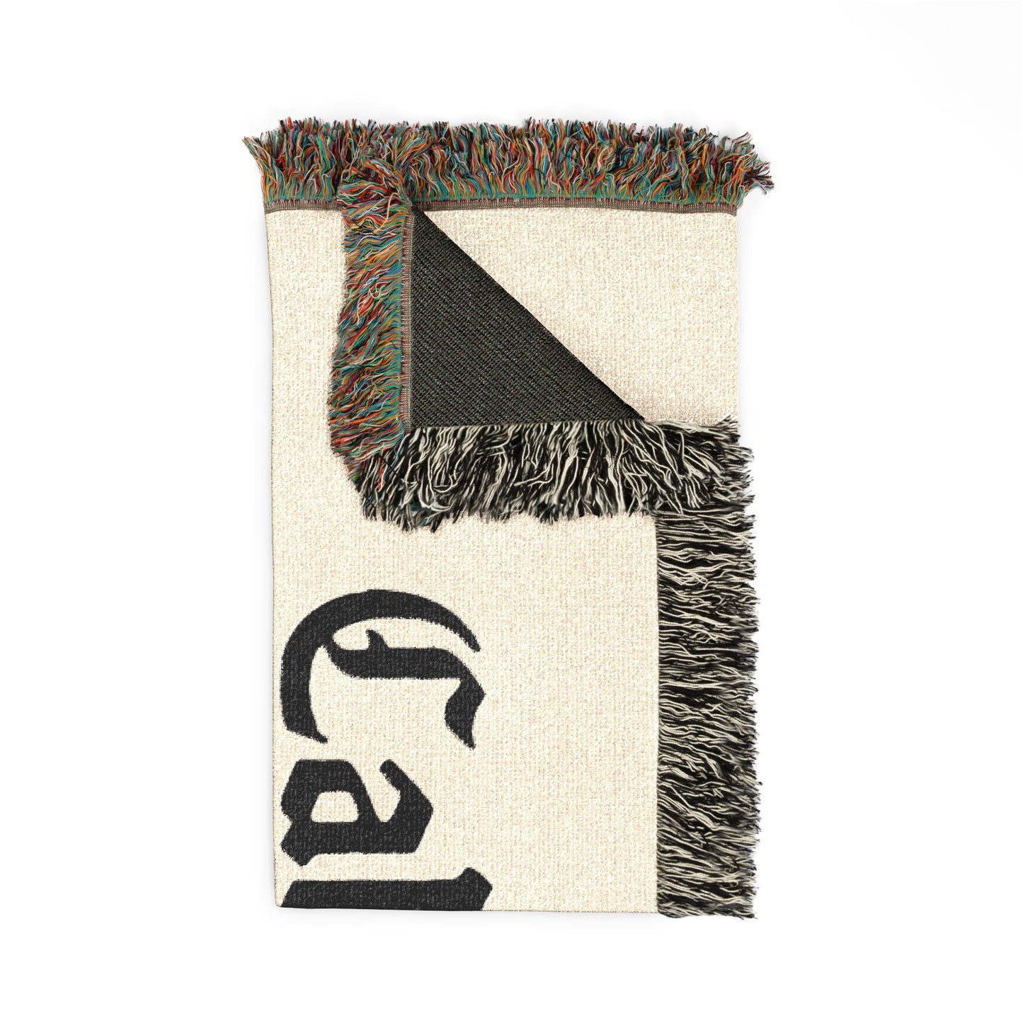 Cabrona Definition Woven Blanket — Spanish Phrase Throw for Bold, Sassy Home Decor