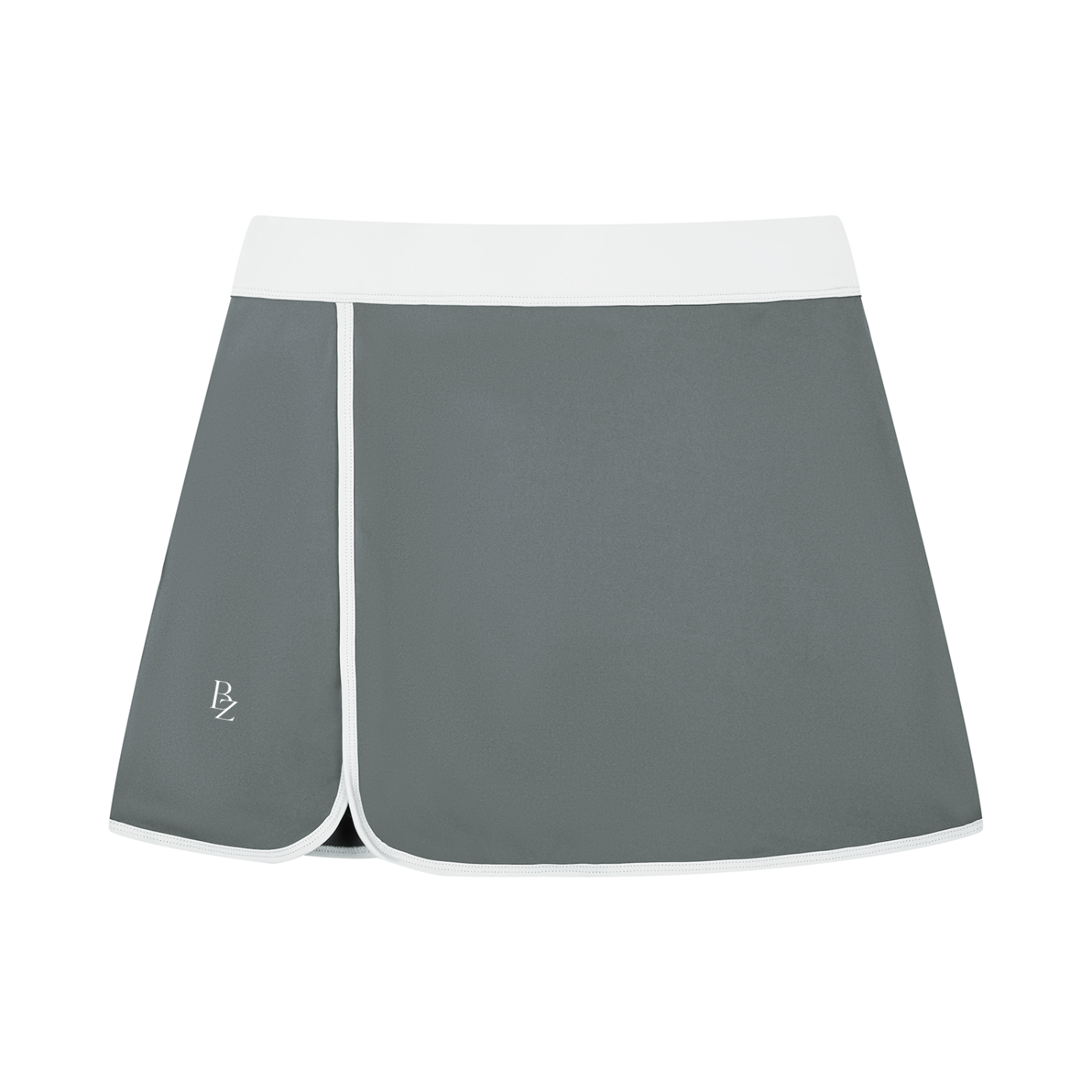 Women’s High-Waisted A-Line Skort – Color Block Tennis & Workout Skirt