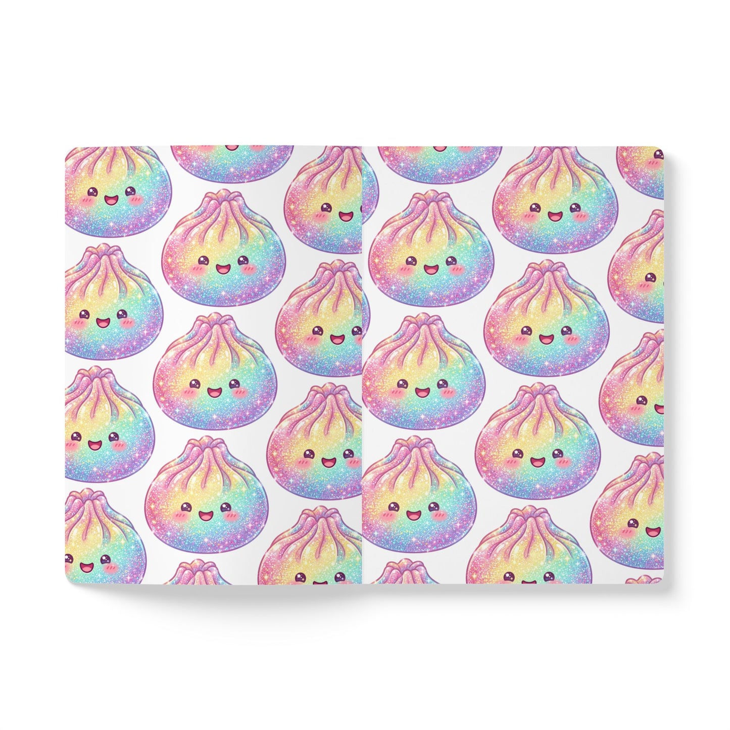 Kawaii Squishy Toys Softcover Journal — “I’m In My Squishy Era” Cute Sticker-Style Notebook