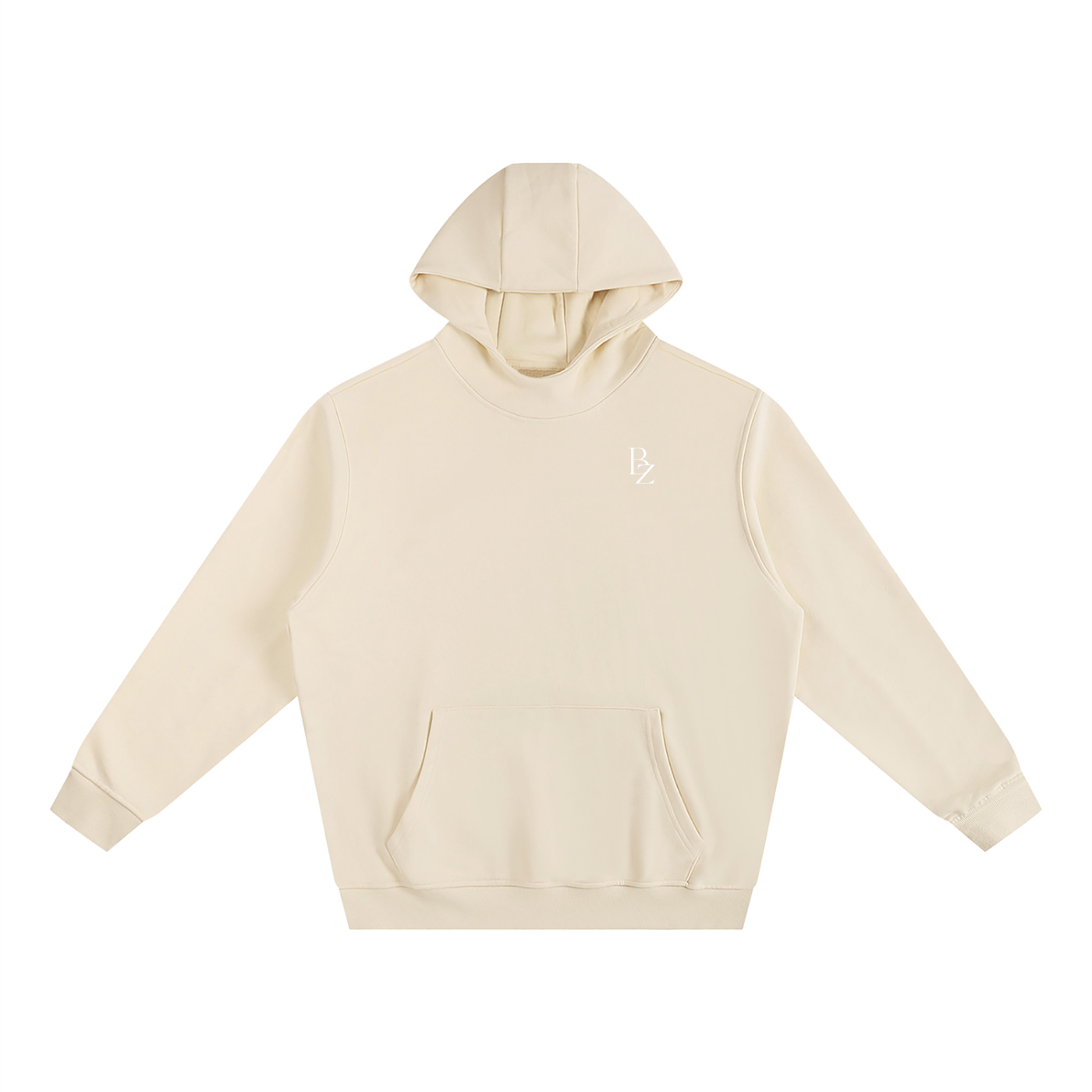 Fleeced High Neck Hoodie