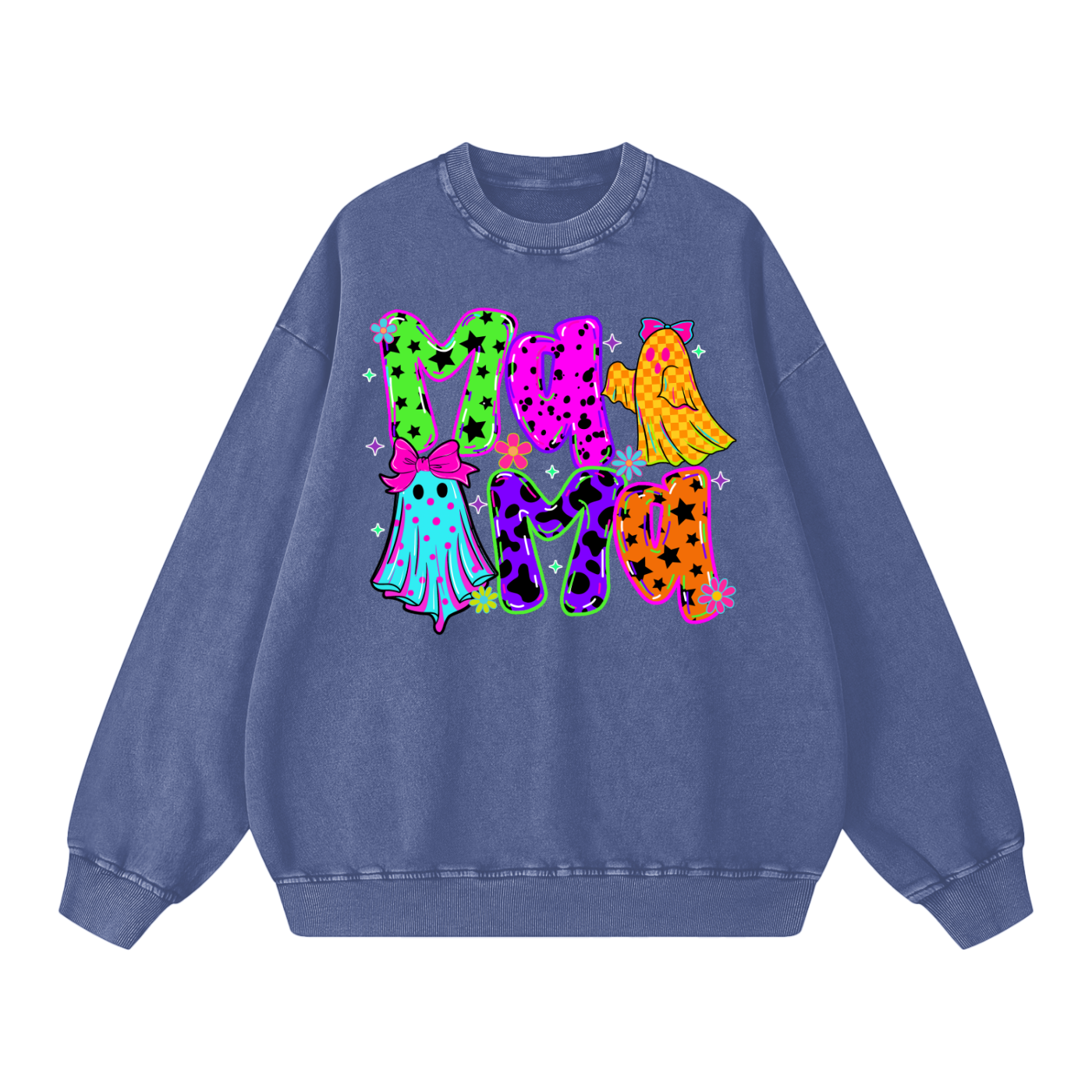 Mama Halloween Oversized Sweatshirt - Mama Sweater - Gifts for Mom - Halloween Costumes for Mom -