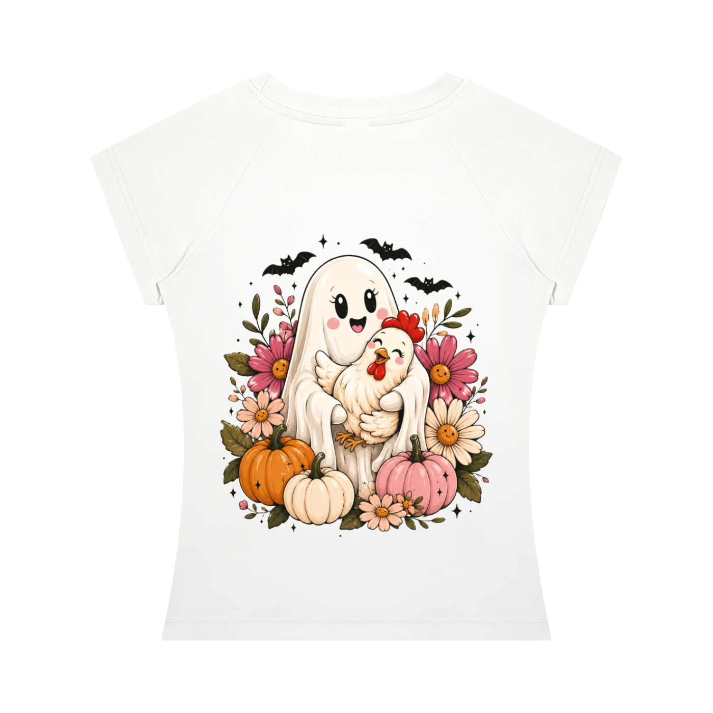 Women’s Slim Fit Raglan T-Shirt | Stretch Cotton Fitted Everyday Tee