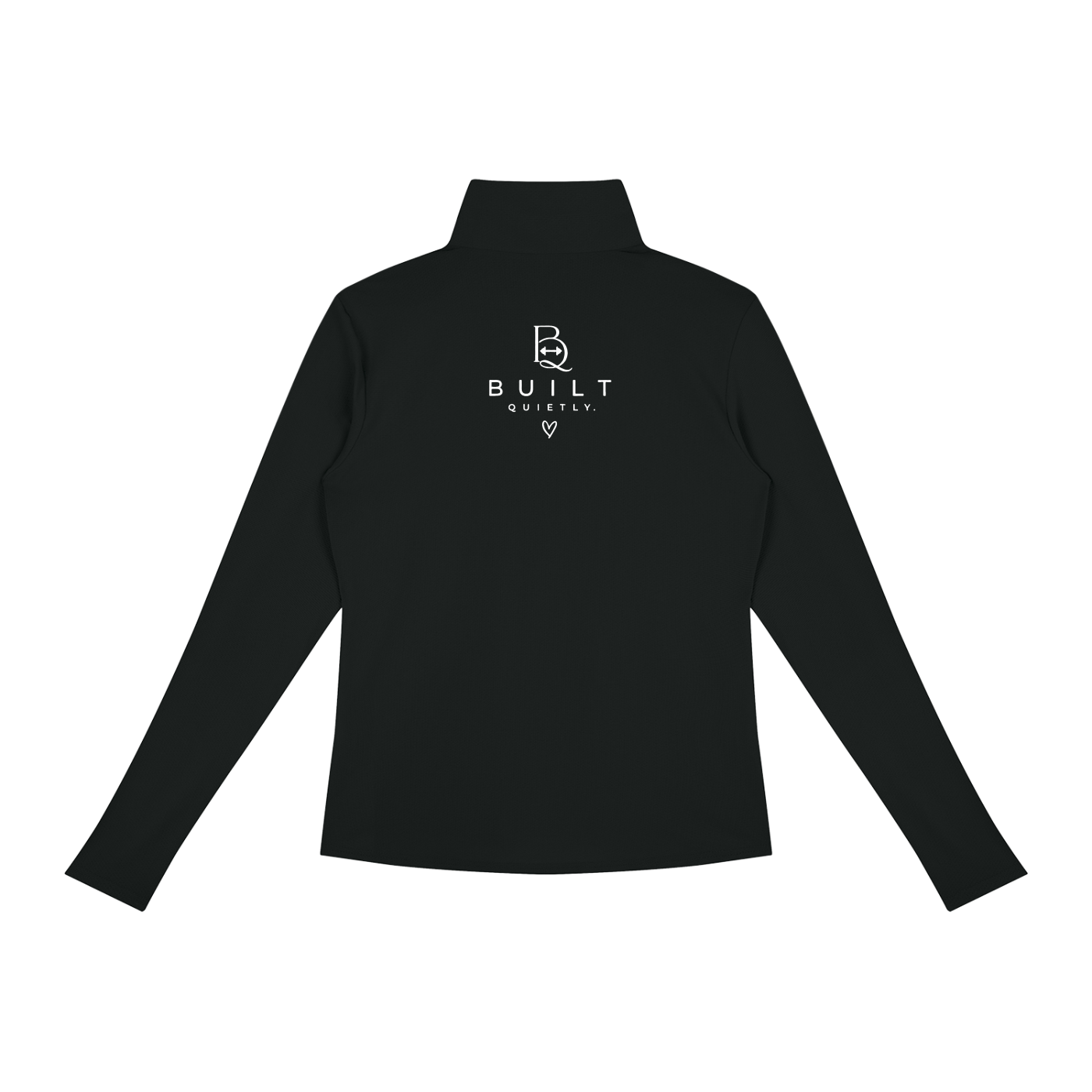 Women’s Quarter-Zip Workout Pullover – Fitted Running & Yoga Top