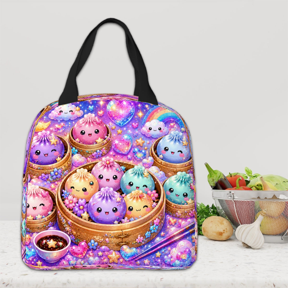 Kawaii Dumpling Kids Lunchbox - Kids Lunchbox for Back to School -