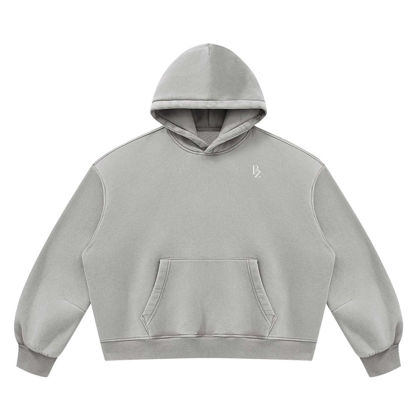 Unisex Vintage Wash Boxy Fleece Hoodie