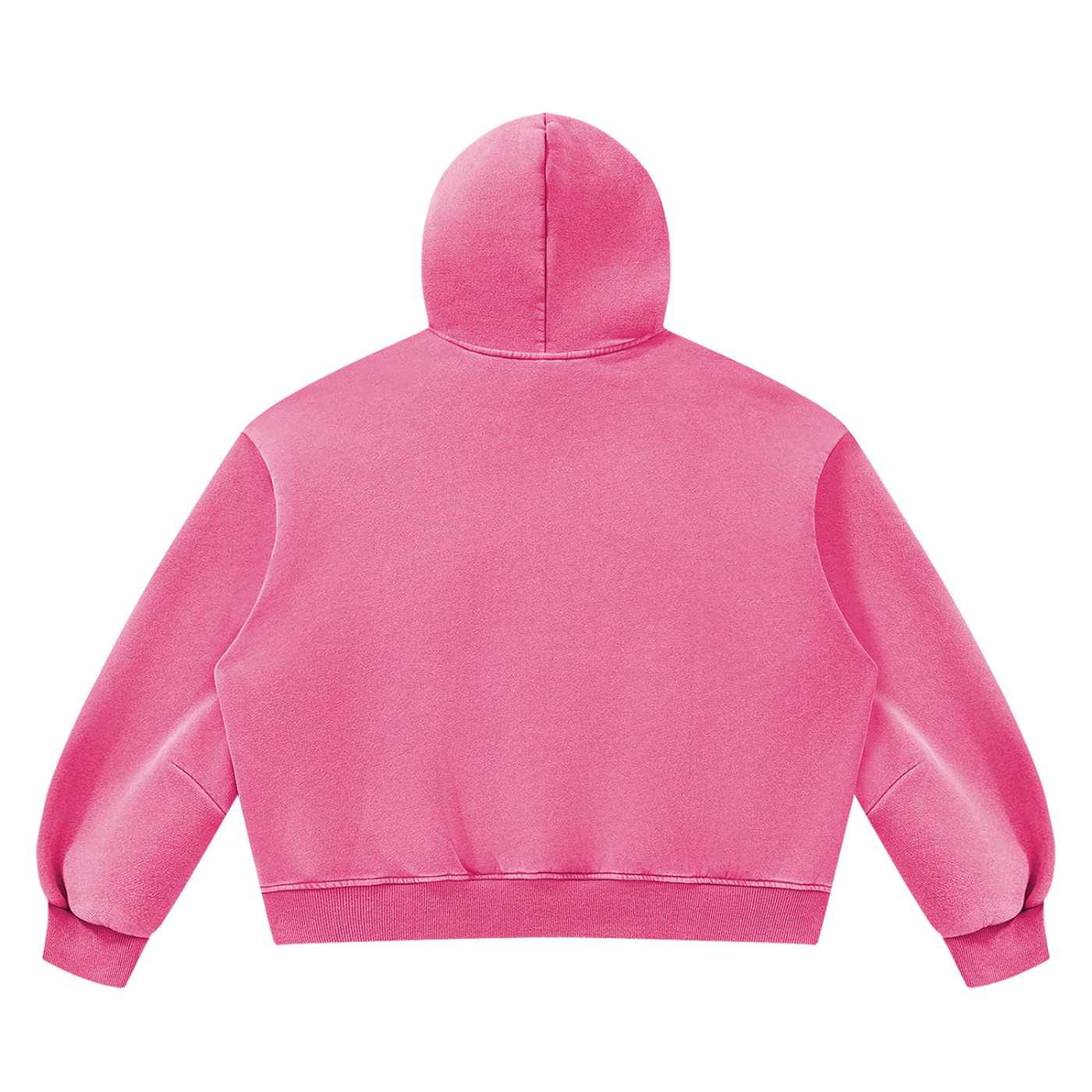 Unisex Vintage Wash Boxy Fleece Hoodie