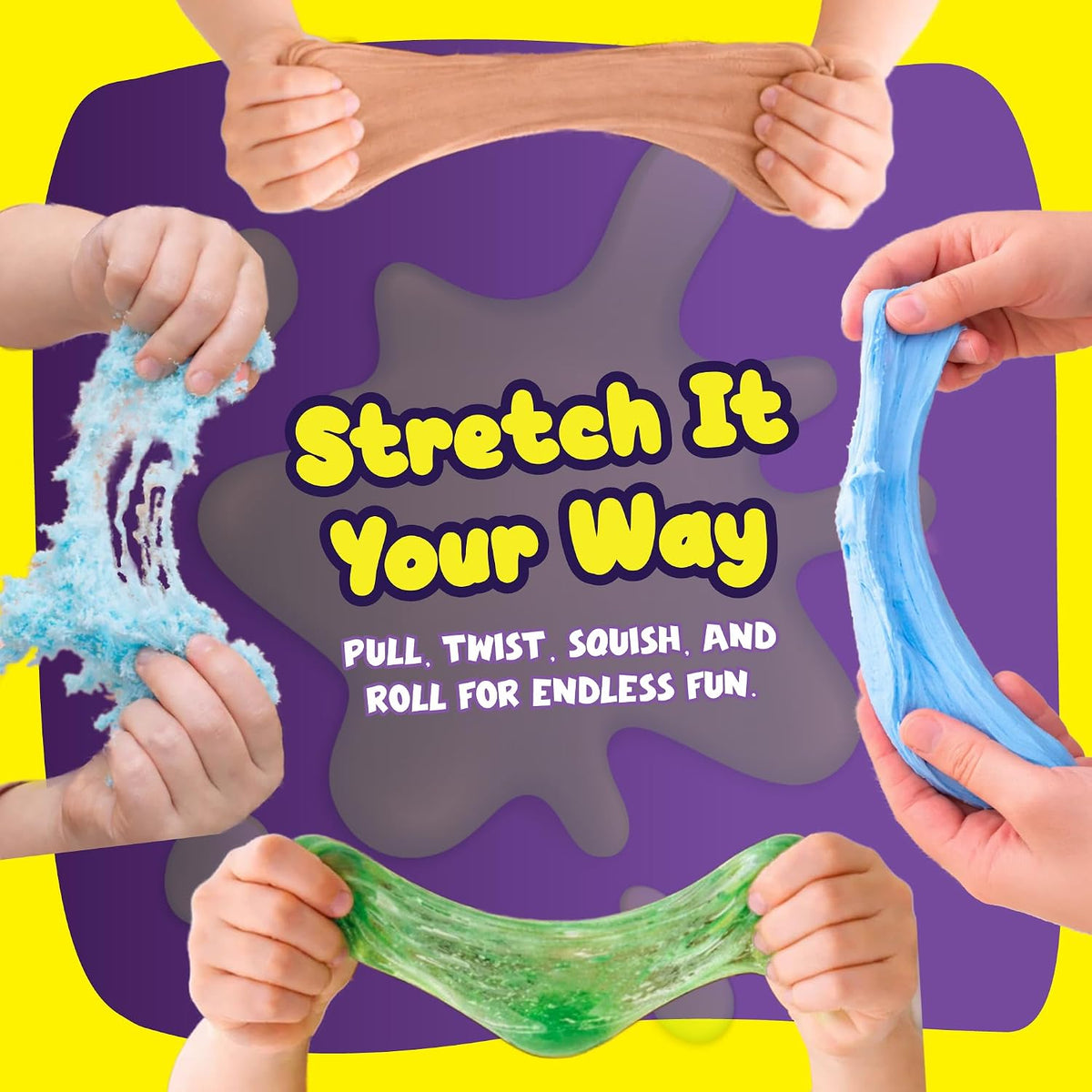 Slime Kit Surprise Toy for Kids, Mystery Food Slime Toys for Girls Ages 6-8