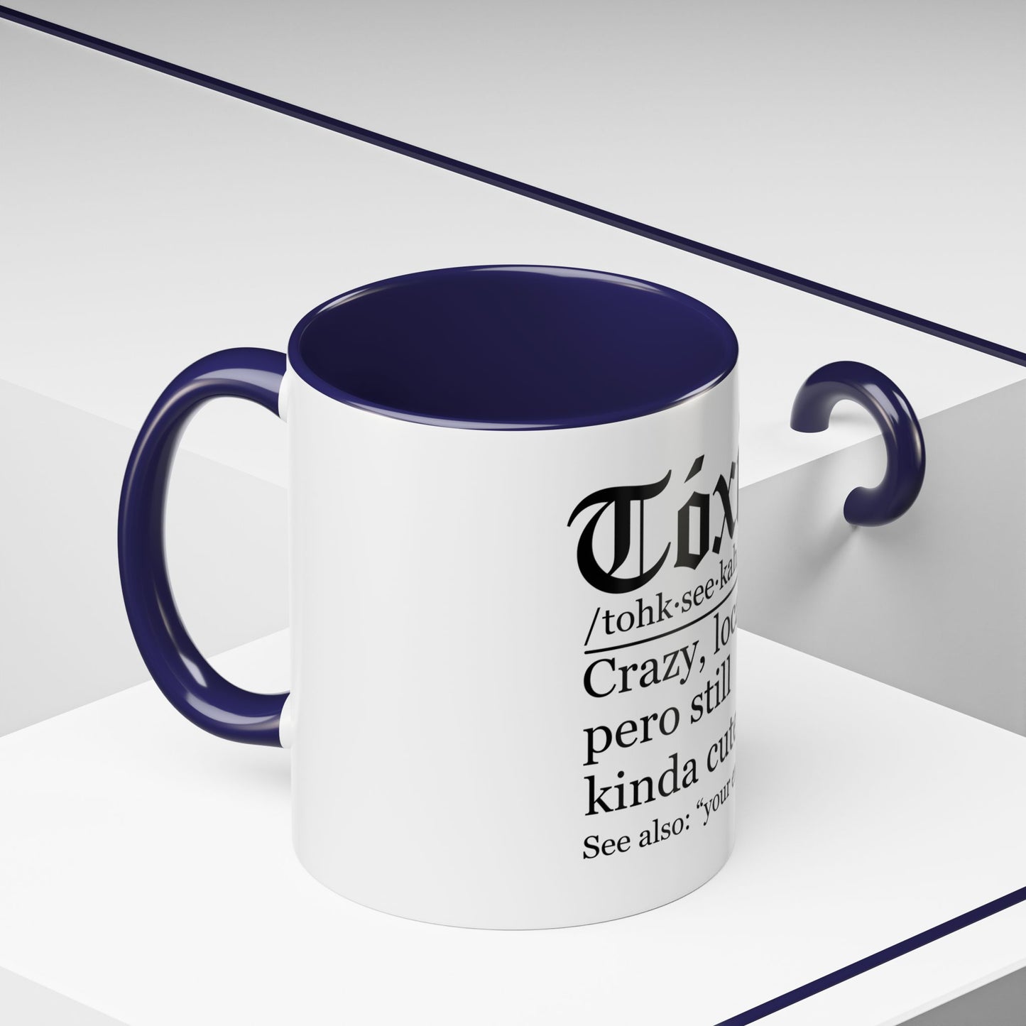 Toxica Coffee Mug — Funny 'Tóxica' Definition Ceramic Mug (11/15oz)