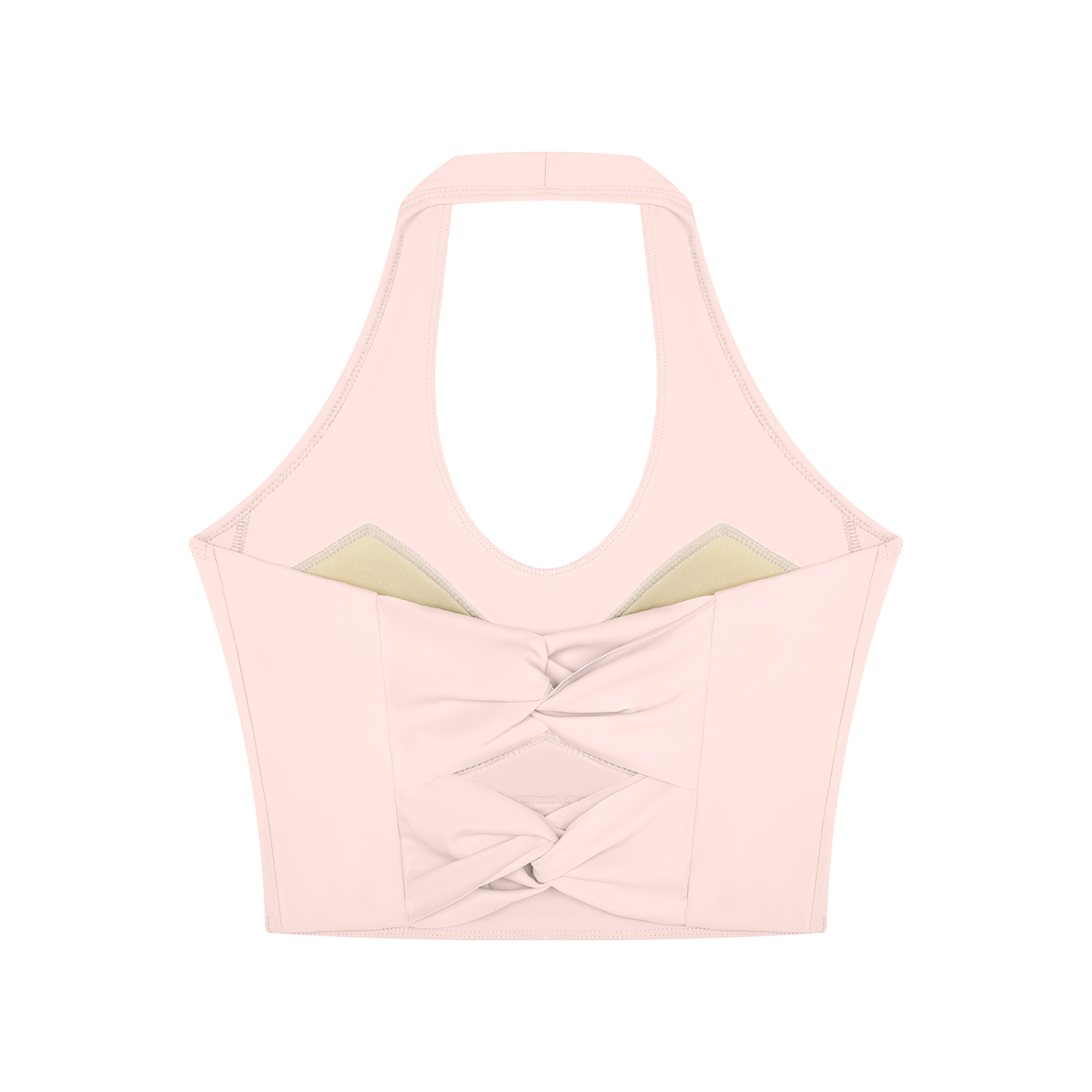 Women’s Halter Sports Bra – Sculpting Yoga & Workout Crop Top