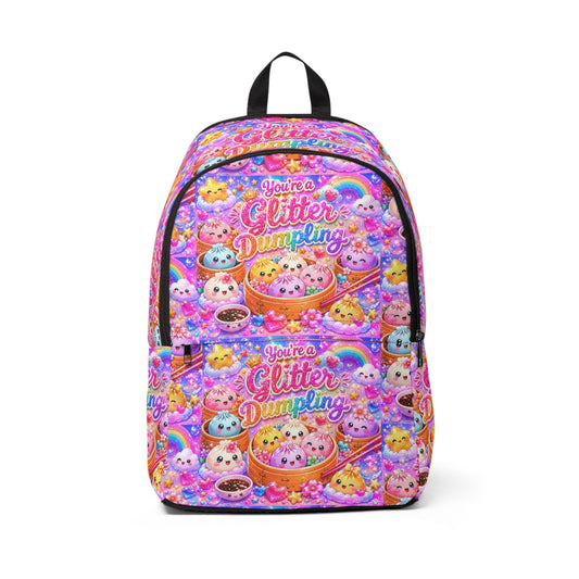 Kawaii Glitter Dumpling Backpack