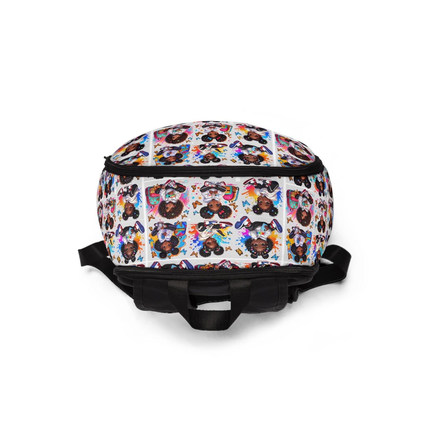 Little Girl Unisex Fabric Backpack