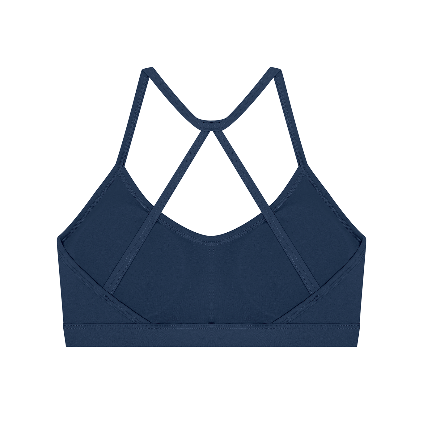 Women’s Sculpting Yoga Sports Bra – Fitted Workout Crop Top