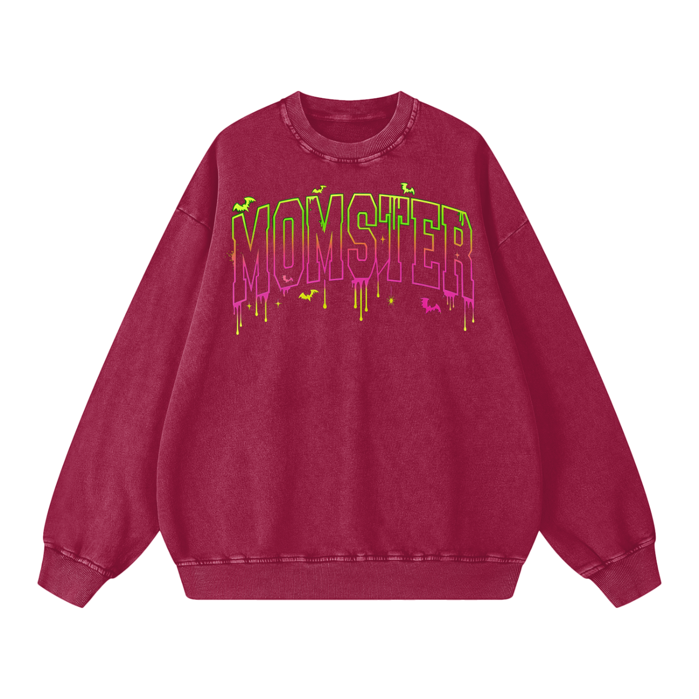 Momster Oversized Sweatshirt - Halloween Sweater - Halloween Costumes - Gifts for Mom- Funny Sweatshirt
