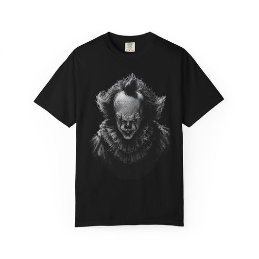 Vintage Horror Clown T-Shirt | Creepy Halloween Graphic Tee | Gothic Horror Shirt | Spooky Season Unisex Tee | Scary Clown Halloween Gift