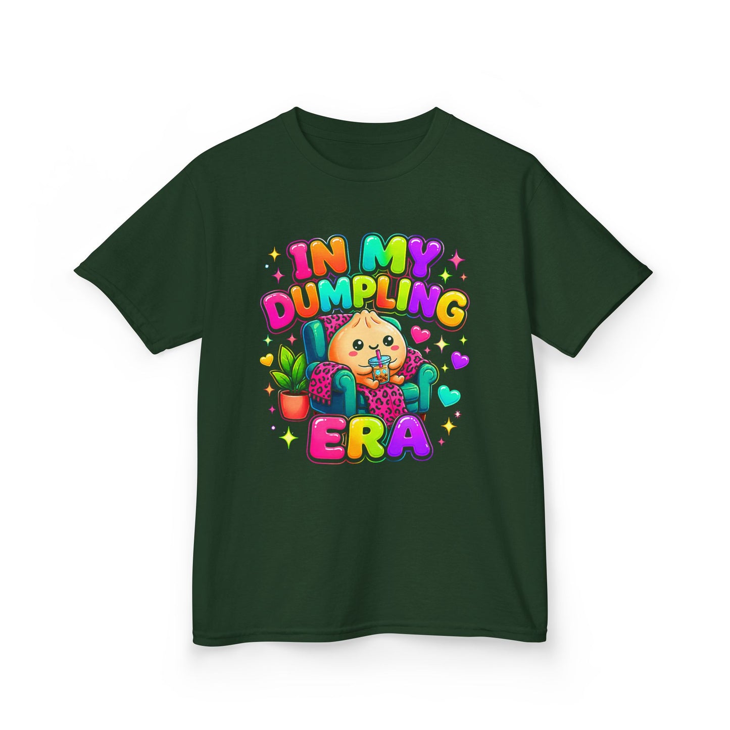 Kids Tee — "In My Dumpling Era" Cute Kawaii Dumpling Shirt