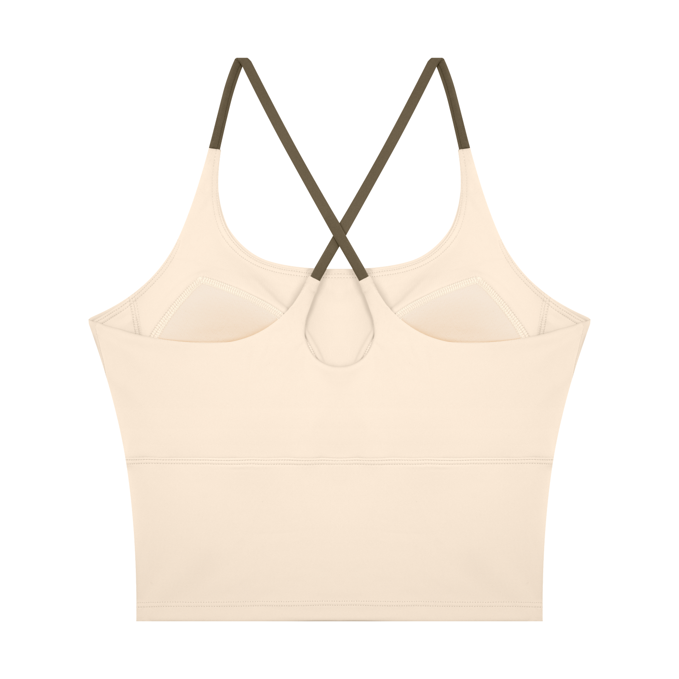 Women’s Color Block Yoga Tank Top – Cropped Workout & Gym Top