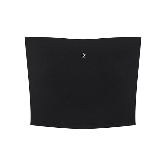 Women’s Cropped Yoga Tube Top – Strapless Workout & Gym Top