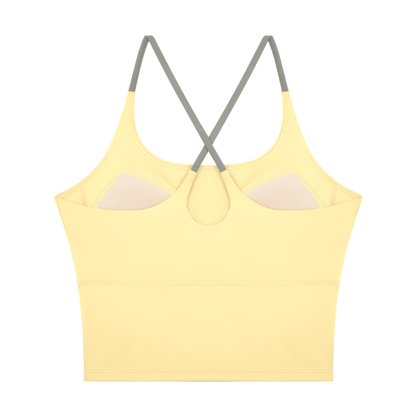 Women’s Color Block Yoga Tank Top – Cropped Workout & Gym Top